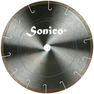 Disco de sierra puente J-Slot de borde continuo para cortar losas de porcelanato