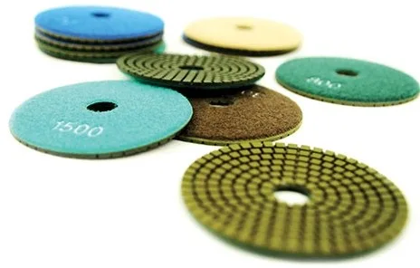 Apex® Wet Resin Diamond Polishing Pads, 4" (100mm)